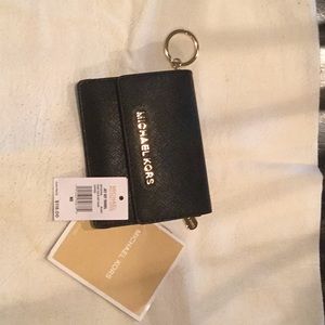 Michael Korda jet set ID card case/key holder